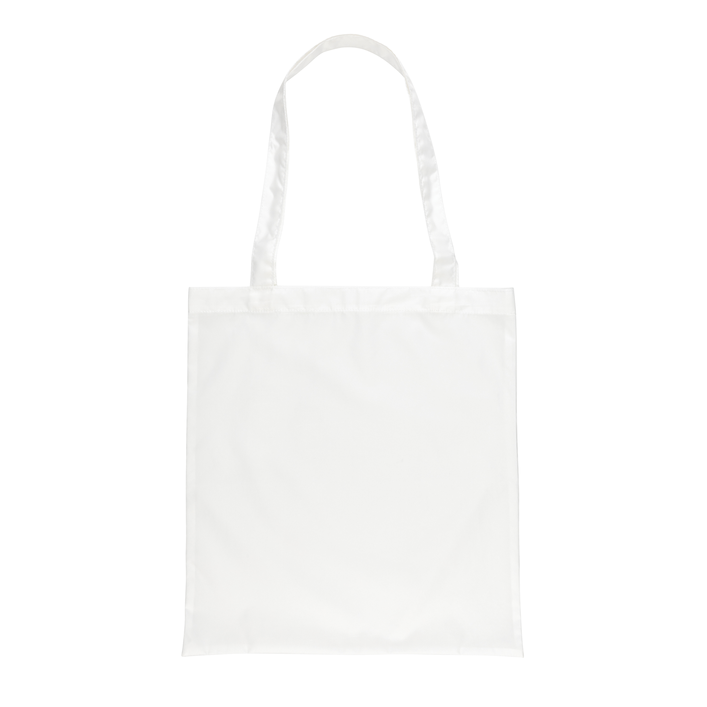 Bolsa de mano de poliéster reciclado de botellas de agua